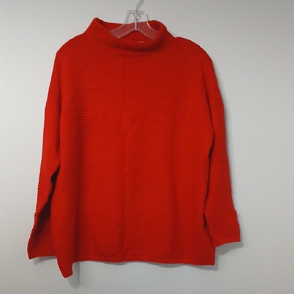 Philosophy Red Women's Sweater, pre-loved good conditions Sz S